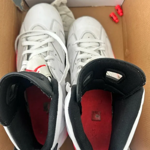 Jordan 6 Retro White Infrared 2014 sz 10.5 - Picture 8 of 11